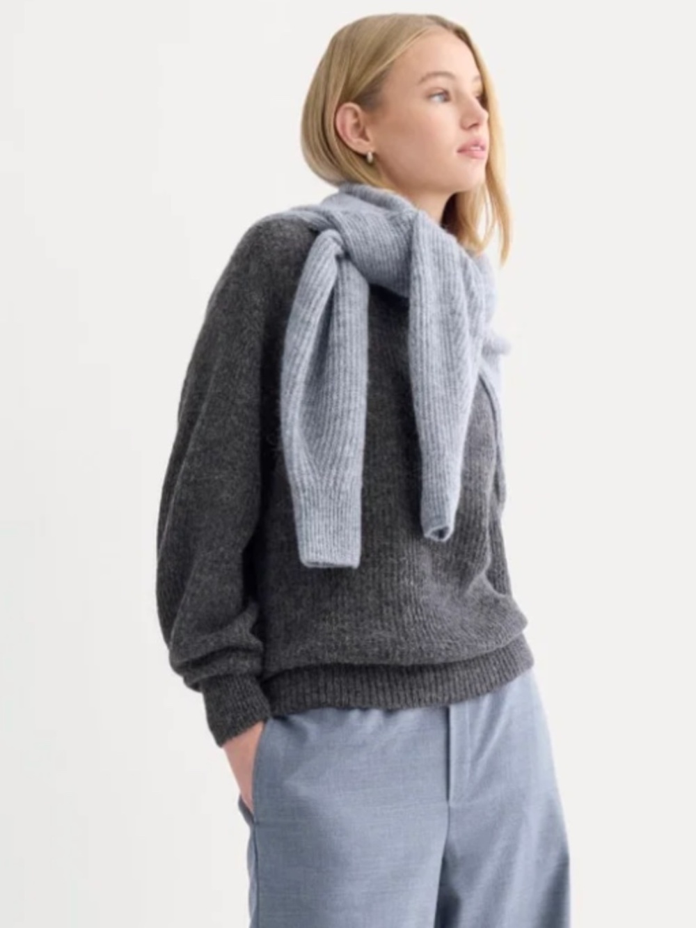 Everlane THE COCOON CREW IN ALPACA
